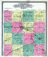 Outline Map, Shiawassee County 1915